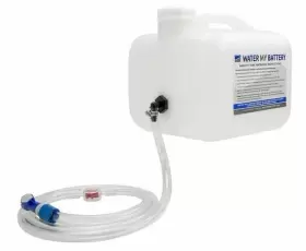 Battery Watering Technologies Nt2212gf Gravity Feed Tank - 2.5 Gallon Blue Connector Battery Watering Technologies Nt2212gf Gravity Feed Tank - 2.5 Gallon Blue Connector