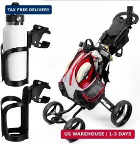 Bbto Hee-bbto-1631 Disc Golf Cart Cup Holder Super Large Capacity Fits Up To A 40oz Bottle U