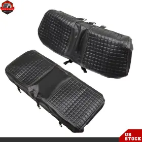 Berliii Ber459180 1set Fit For Golf Cart Rear Seat Cover No Stapler Required Universal Size