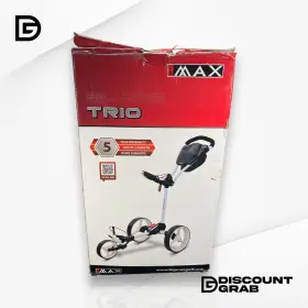 Big Max 853442008864 Blade Trio Push Cart Gray/charcoal