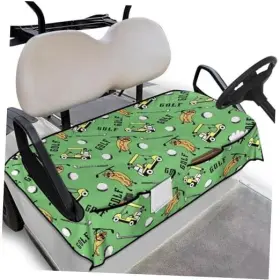 Biyejit Biy-ysfa4743czc80-1-35 Golf Cart Seat Covers Universal Towel Funny Hotdog