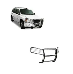 Black Horse 17gd26mss Grille Brush Bumper Guard Modular Stainless Steel Compatible With