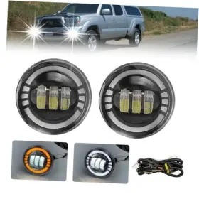 Bona Bona-ty-980l Led&drl Fog Lights Compatible With 2005-2011 Tacoma / 2007-2013 Tundra 2004