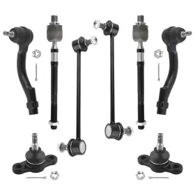 Boxi Bxm600170011-8 Set Of 8 Front Lower Ball Joints Inner Outer Tie Rods Sway Bar Links F