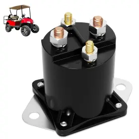 Brand Anshin Gc-009 12v Solenoid For Golf Cart - Compatible With 1984-up Club Car Ds And Precedent