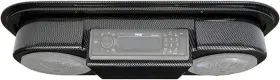 Brand Red Hawk Rad-102 Radio Console Carbon Fiber Golf Carts