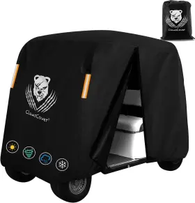 Branded 726084597549 2 Passenger Golf Cart Covers Waterproof Outdoor Heavy Duty Fadeless All Weather