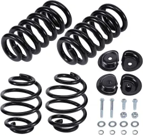 Branded Kj1061 3 Inch Front And 5 Rear Lowering Coil Spring Kit For Chevy C10/gmc C15 1960-1972