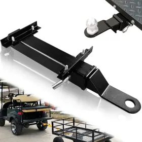 Branded Vx007 Premium Golf Cart Trailer Hitch 2 Receiver For Club Car Ezgo Yamaha Backseat