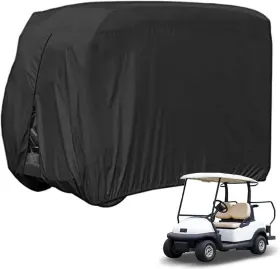 Branded01 445034134148 Golf Cart Cover Waterproof 420d Fabric Universal Fits For Most Brand 2/2 2/4/4