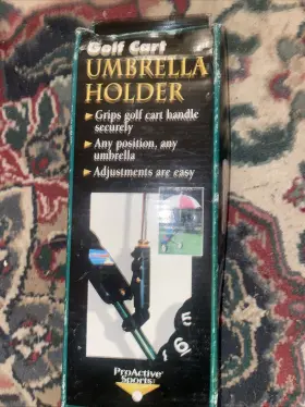 Caddymatic Nwcgt-1301 Proactive Sports Golf Umbrella Holder For Carts
