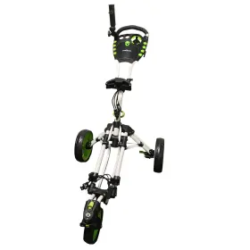 Caddymatic Nwcgt-800 Open Box Golf 360 Swivelease 3 Wheel Folding Cart