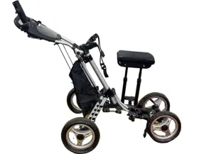 Caddytek 692911004323 Caddylite Ez-fold 3 Wheel Golf Buggy/push Cart Silver With Removable Seat Caddytek 692911004323 Caddylite Ez-fold 3 Wheel Golf Buggy/push Cart Silver With Removable Seat