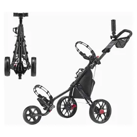 Caddytek Amz-039-rloo037 Caddylite 11.5 V3 Golf Push Cart - Black