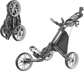 Caddytek Cpez8dg Caddylite Ez V8 3 Wheel Golf Push Cart - Trolley Dark Grey Caddytek Cpez8dg Caddylite Ez V8 3 Wheel Golf Push Cart - Trolley Dark Grey