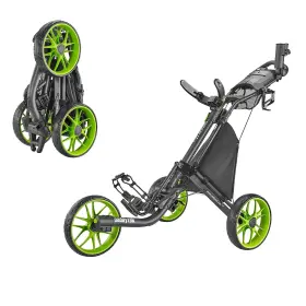 Caddytek Cpez8lime Caddylite Ez V8 3 Wheel Golf Push Cart - Trolley Foldable Collapsible Li