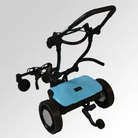 Caddytrek Bbcr2ba New Bel Air-blue Remote Controlled Golf Bag Cart Caddy Caddytrek Bbcr2ba New Bel Air-blue Remote Controlled Golf Bag Cart Caddy