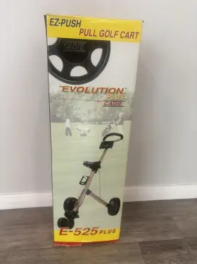 Cadie 623337990211 Evolution Plus By Ez-push Pull Golf Cart E-525 Cadie 623337990211 Evolution Plus By Ez-push Pull Golf Cart E-525