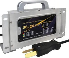 Captok 705353569937 36v 20amp Golf Cart Waterproof Battery Charger For 36 Volt Club Car Ezgo Yamaha