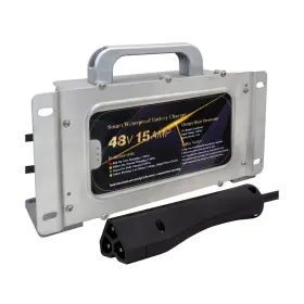 Captok Rxv-txt-48v 48v 15 Amp Ezgo Rxv And Txt Golf Cart Waterproof Battery Charger For 48 Volt Go Captok Rxv-txt-48v 48v 15 Amp Ezgo Rxv And Txt Golf Cart Waterproof Battery Charger For 48 Volt Go