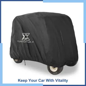 Carpopart 641832535027 Universal Pack 1 2 Passenger Golf Cart Covers 400d Protective Cover
