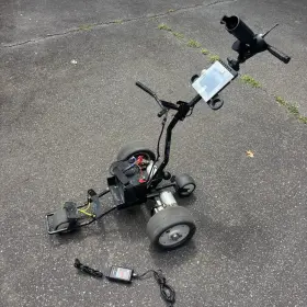 Cart Tek Grx-1300r Electric Golf Caddy With Battery And Charger No Remote