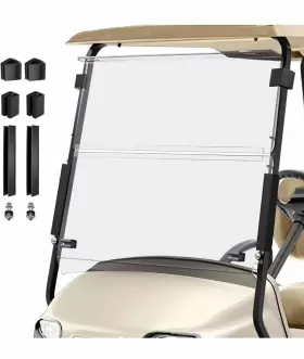 Cartalia Cetfw2014 Golf Cart Foldable Windshield 3/16 Inch 5mm Thicken Only Fits 2014 Cartalia Cetfw2014 Golf Cart Foldable Windshield 3/16 Inch 5mm Thicken Only Fits 2014