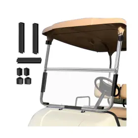 Cartalia Cyg22fw Golf Cart Foldable Windshield 3/16 Inch 5mm Thicken Only Fits 2003-2006 Yamaha