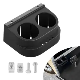 Cartclan 748043016328 Club Car Ds Dual Cup Holder Kit 1993-up Golf Cart Oem 1016811