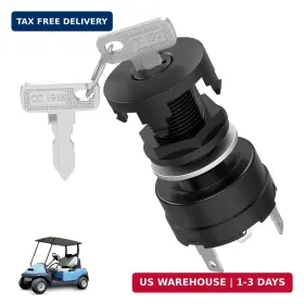 Cartclan Ct-0022 4 Pin Club Car Precedent Ignition Key Switch Golf Cart Suit