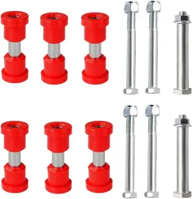 Cartclan Ct-ez-0003-r Golf Cart Rear Leaf Spring Bushing Kits With Screw Nut Suitable For Ezgo Pds & Cartclan Ct-ez-0003-r Golf Cart Rear Leaf Spring Bushing Kits With Screw Nut Suitable For Ezgo Pds &