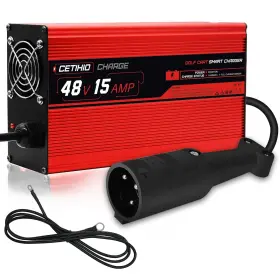 Cetihio Cetihio48yuan New 48 Volt Golf Cart Battery Charger For Club Car 15 Amp Quick With Cetihio Cetihio48yuan New 48 Volt Golf Cart Battery Charger For Club Car 15 Amp Quick With