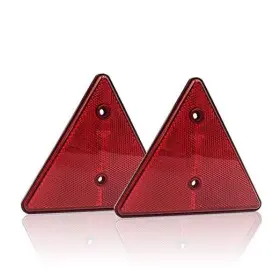 Chan Mao Technology Ltd. T36-kc204-r-pr Screw-mount Triangular Marker Reflectors - 05.red-6.29 Inch 5.51 0.27