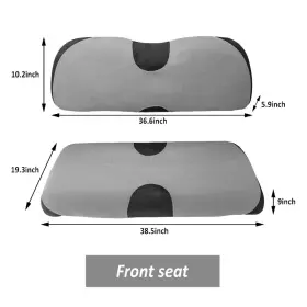 Cicmod 810032298746 For Club Car Ezgo Yamaha Golf Cart Seat Cover Set Front Rear Protector Cicmod 810032298746 For Club Car Ezgo Yamaha Golf Cart Seat Cover Set Front Rear Protector