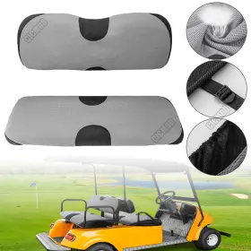Cicmod 987643909295 Golf Cart Seat Cover Set For Ezgo Txt Rxv Club Car Ds Yamaha Bench Durable