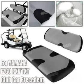 Cicmod 987643925912 Golf Cart Front Seat Cover Set Protector For Club Car Ds Yamaha Ezgo Txt Rxv Us