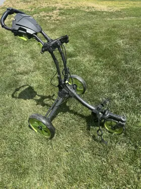 Clicgear 010027973669 Golf Rovics Rv1s 3-wheel Push Cart - Lime Green
