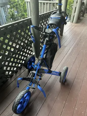 Clicgear Cgc400-blu 4.0 Push Cart Royal Blue