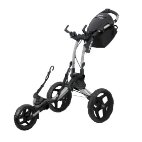 Clicgear Cgrv1d2-sil Rovic Rv1d 2.0 Disc Golf Push Cart 3-wheel Fits All Backpacks S