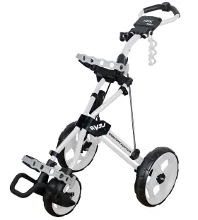 Clicgear Cgrv3j-wht Rovic Model Rv3j Junior Youth 3-wheel Golf Push Cart White