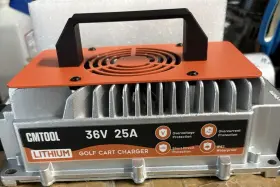 Cm Tool 445038391301 36v Lithium Battery Charger 43.8v 25a Fast Charging For Golf Cart Ip67 Waterpr