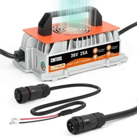 Cmtool 445044798736 36v 25a Lithium Battery Charger 1250w 43.8v Fast Charging For Golf Cart