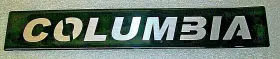 Columbia Par Car 53656-16 Oem Front Name Plate Replaces 84205-92a Columbia Par Car 53656-16 Oem Front Name Plate Replaces 84205-92a