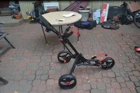 Costway S607lsa24258 Folding 3 Wheel Golf Push Cart Costway S607lsa24258 Folding 3 Wheel Golf Push Cart