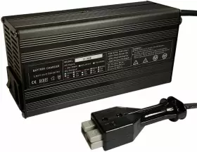 Courkay 784099712630 36 Volt 8 Amp Golf Cart Battery Charger For Ezgo Sb50 Plug Black