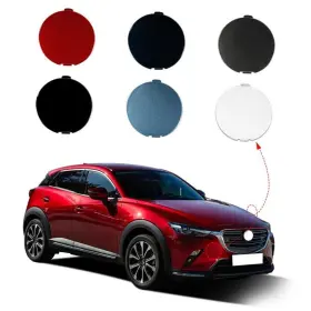 Czshiyue Amz-qtcg-mzd-cx3-14-23-zzb-r Car Front Bumper Tow Hook Cover Cap Towing Pearly White Right Passenger Side Czshiyue Amz-qtcg-mzd-cx3-14-23-zzb-r Car Front Bumper Tow Hook Cover Cap Towing Pearly White Right Passenger Side