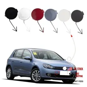Czshiyue Amz-tcg-dz-0912gef-wuqi-qr Car Front Bumper Tow Hook Cover Fit For Vw Golf Unpainted Right Passenger Side