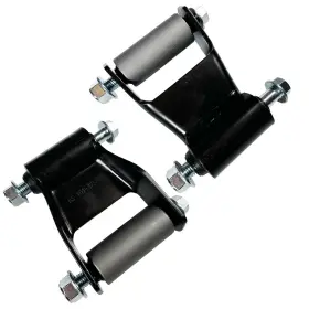 D-etegnik Bs-101-375k2 722-004 Rear Leaf Spring Shackles Bracket Kit Compatible With 1980–