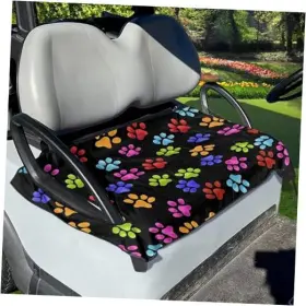 Darisoco Dar-ysfe3973cz47-22 Golf Cart Seat Covers Blanket Towel Colored Dog Paw Printed