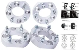 Dcvauto 11053-32s4 4pc 4x4 To Atv Golf Cart Wheel Spacers 1.25 Inch With Inch-4 Pcs